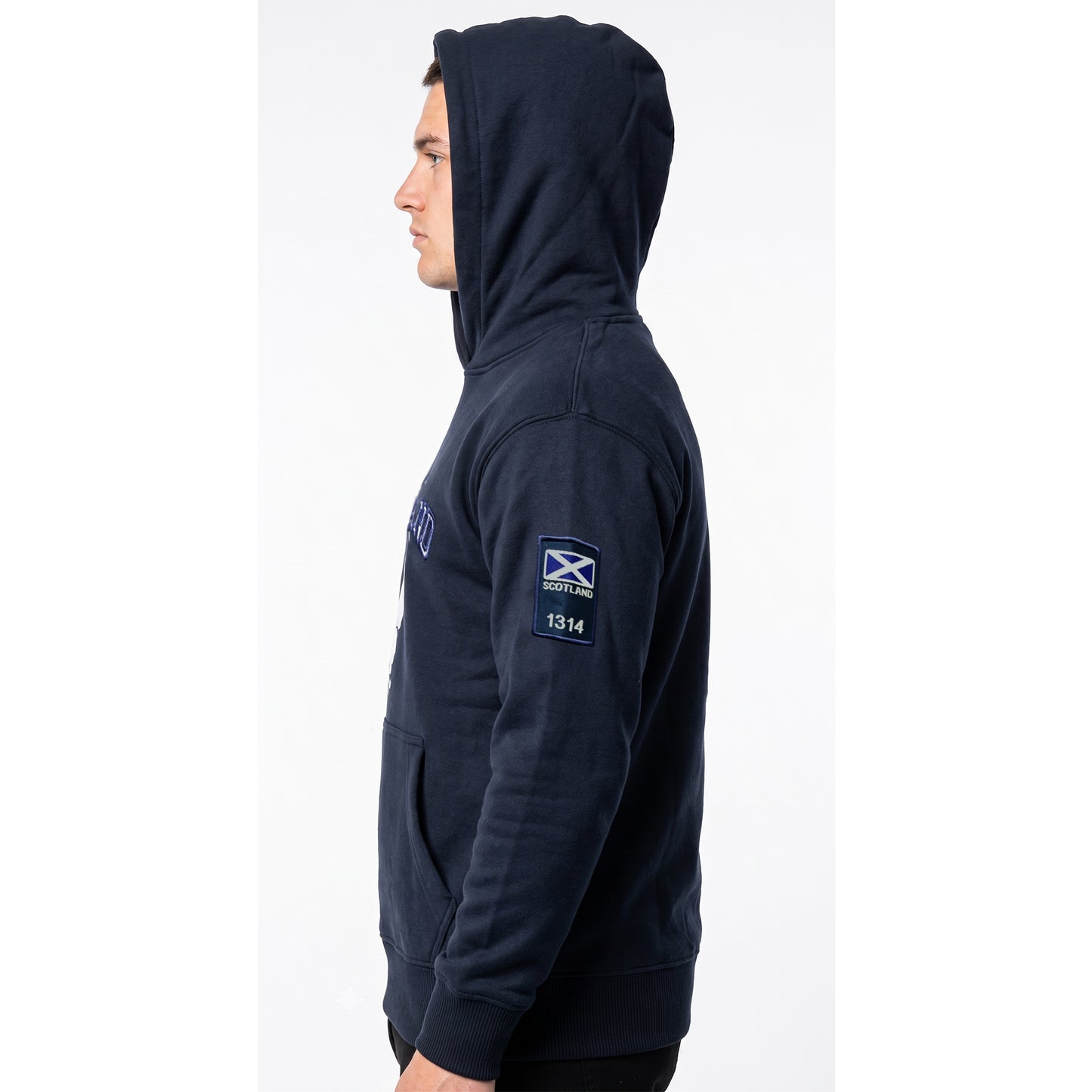 Kids' Scotland Rampant Lion Hoodie | Unisex Children's Saltire Flag Hoody