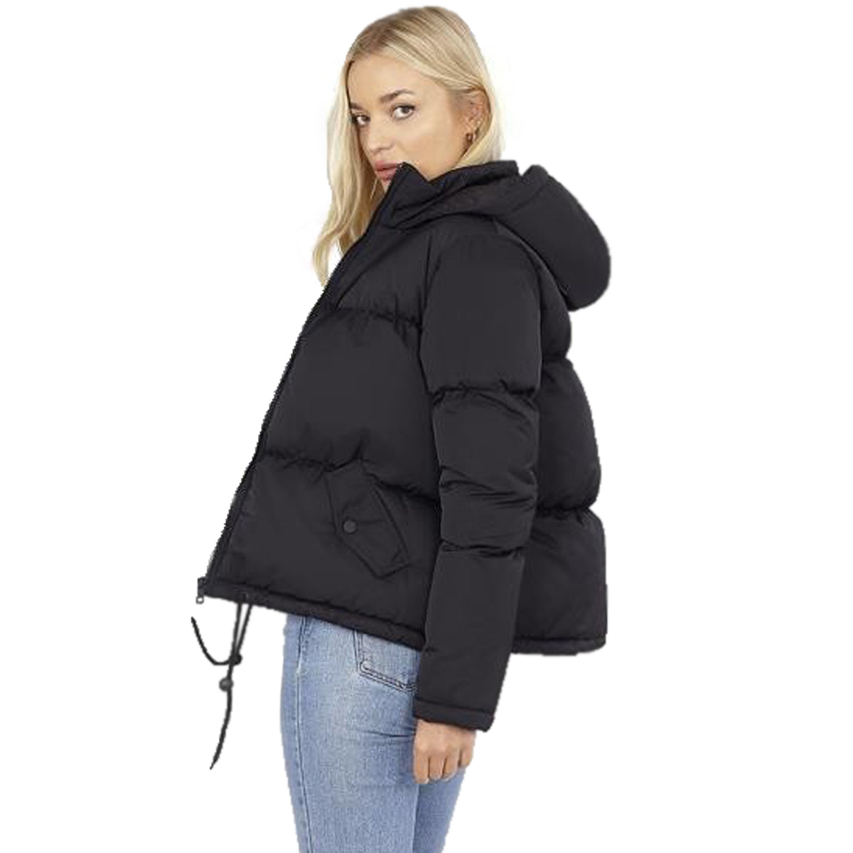 Womens CELLO Padded Funnel Neck Jacket