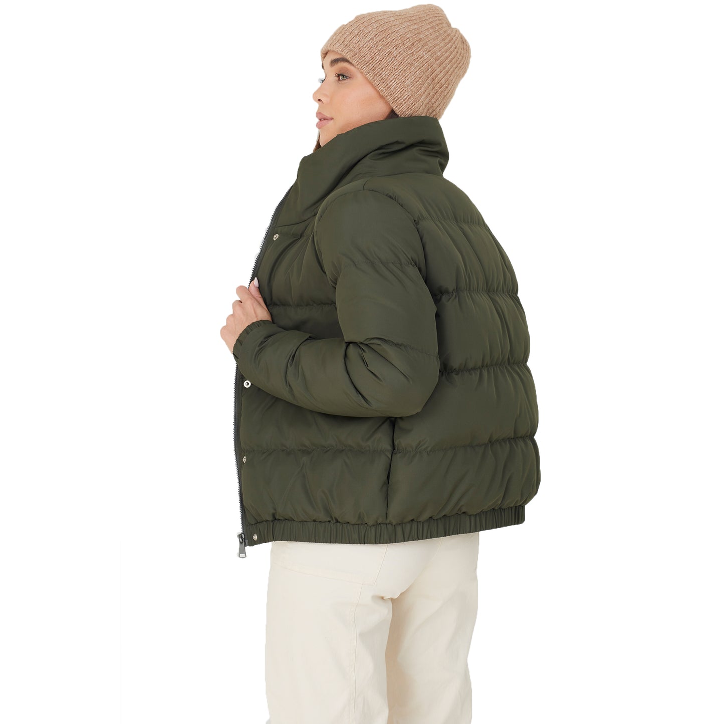 Womens SLAY Padded Short Length Puffer Jacket