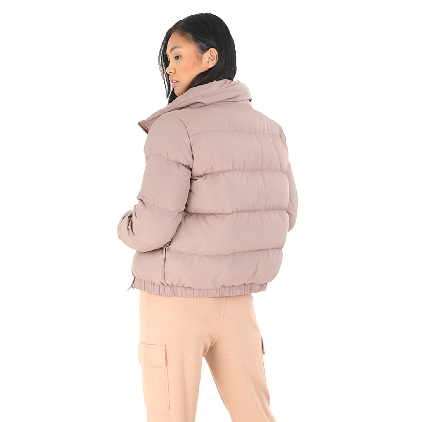 Womens SLAY Padded Short Length Puffer Jacket
