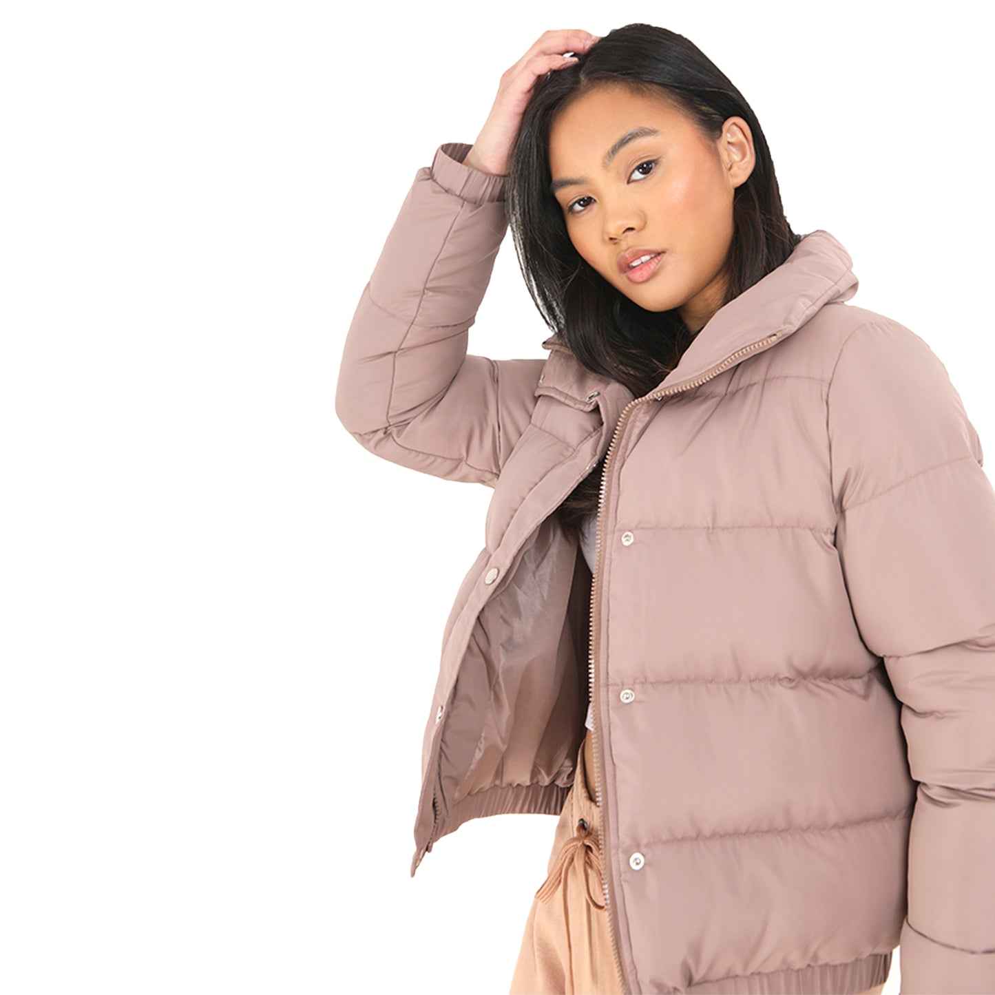 Womens SLAY Padded Short Length Puffer Jacket
