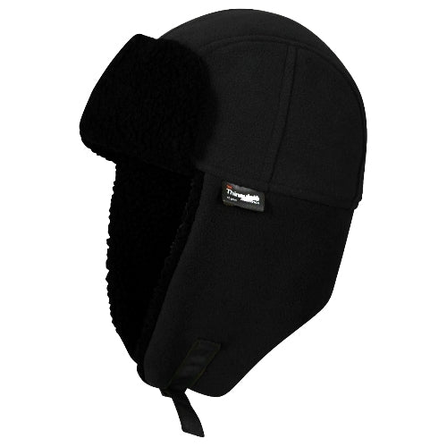Adults Waterproof Fur Lined Thermal Bomber Trapper Hat