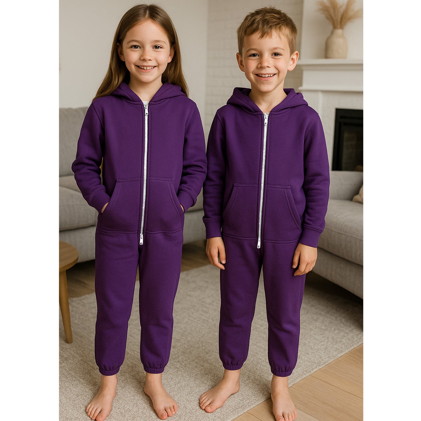 Kids Unisex Plain Onesies