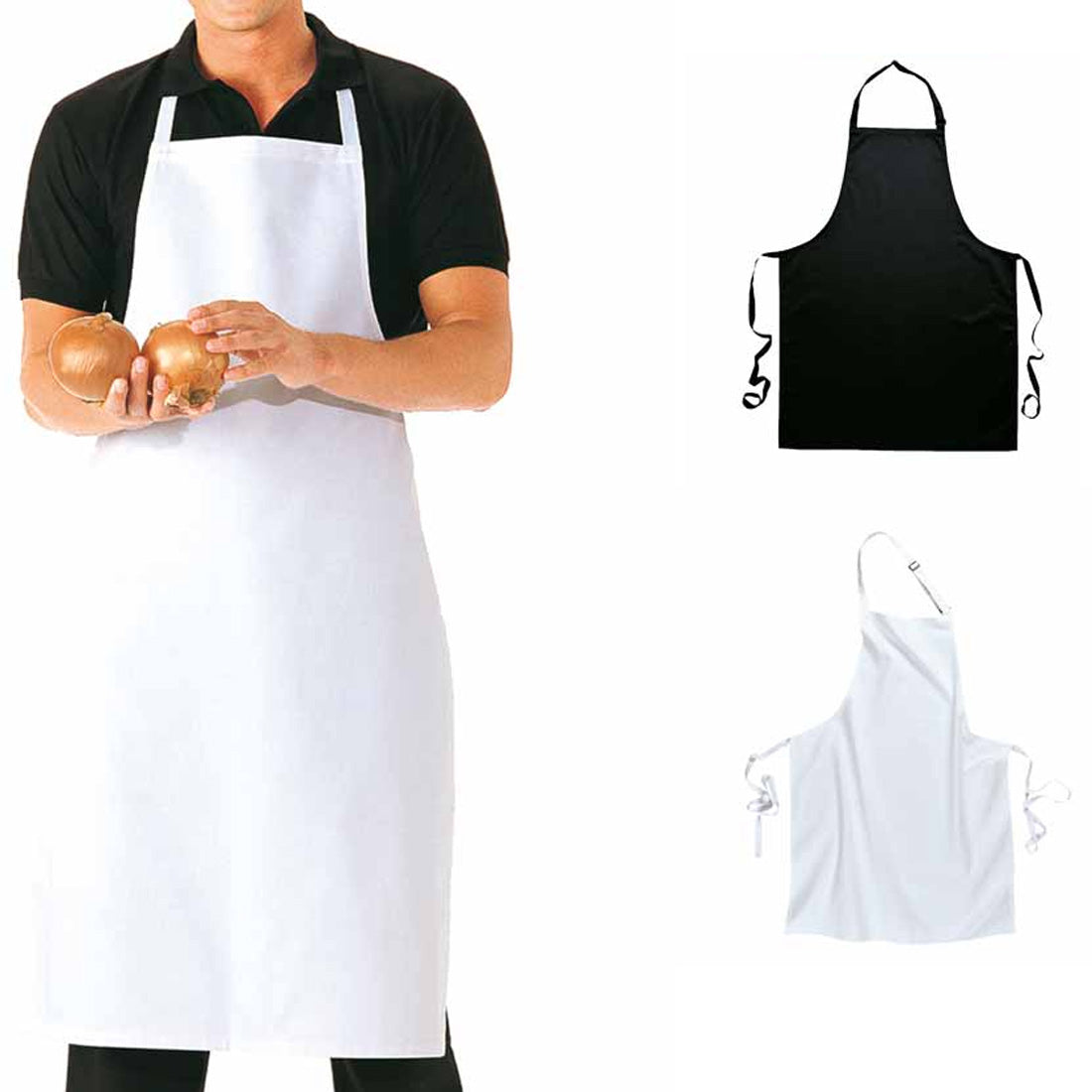 Chef's S840 Cotton Bib Apron 72x95cm