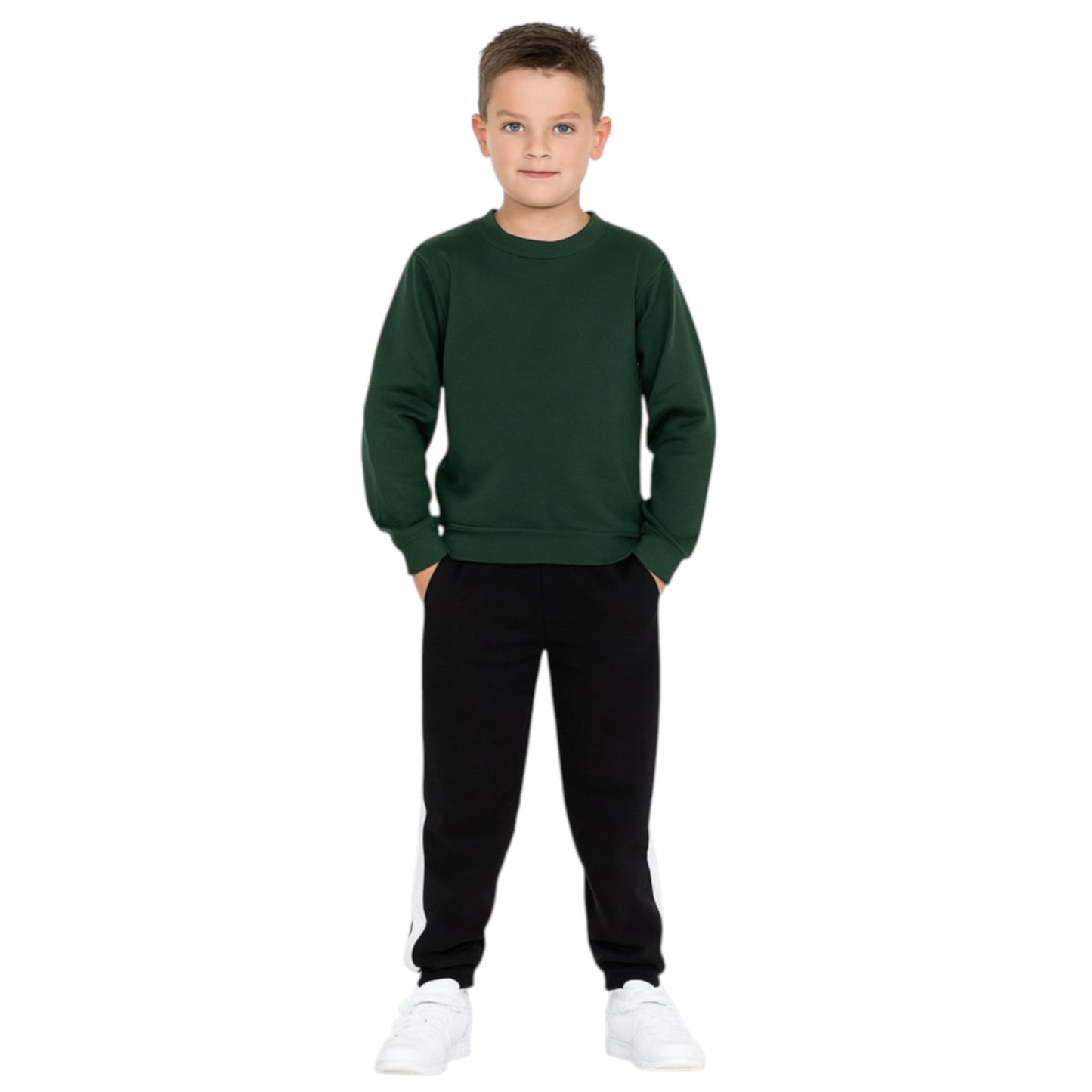 Kids Unisex Crew Neck Classic Sweatshirt – 300GSM