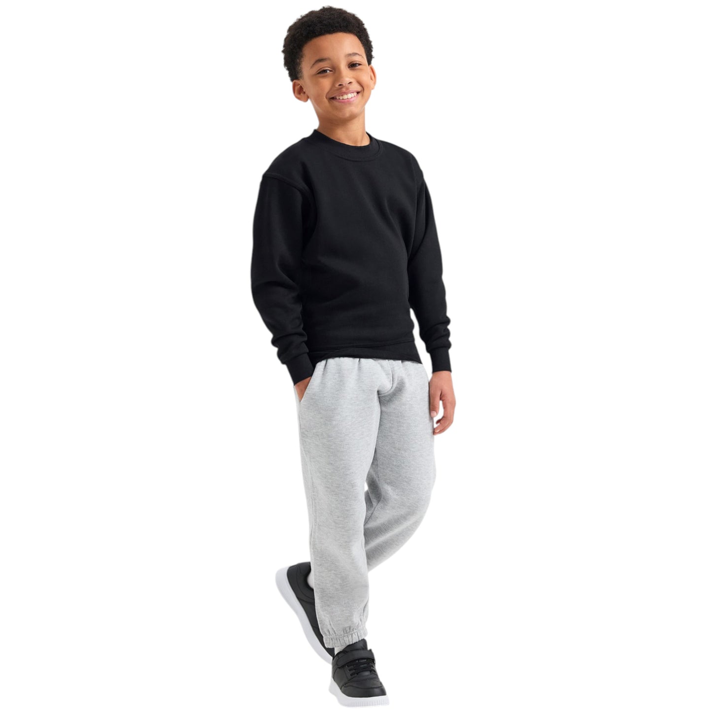 Kids Unisex Crew Neck Classic Sweatshirt – 300GSM