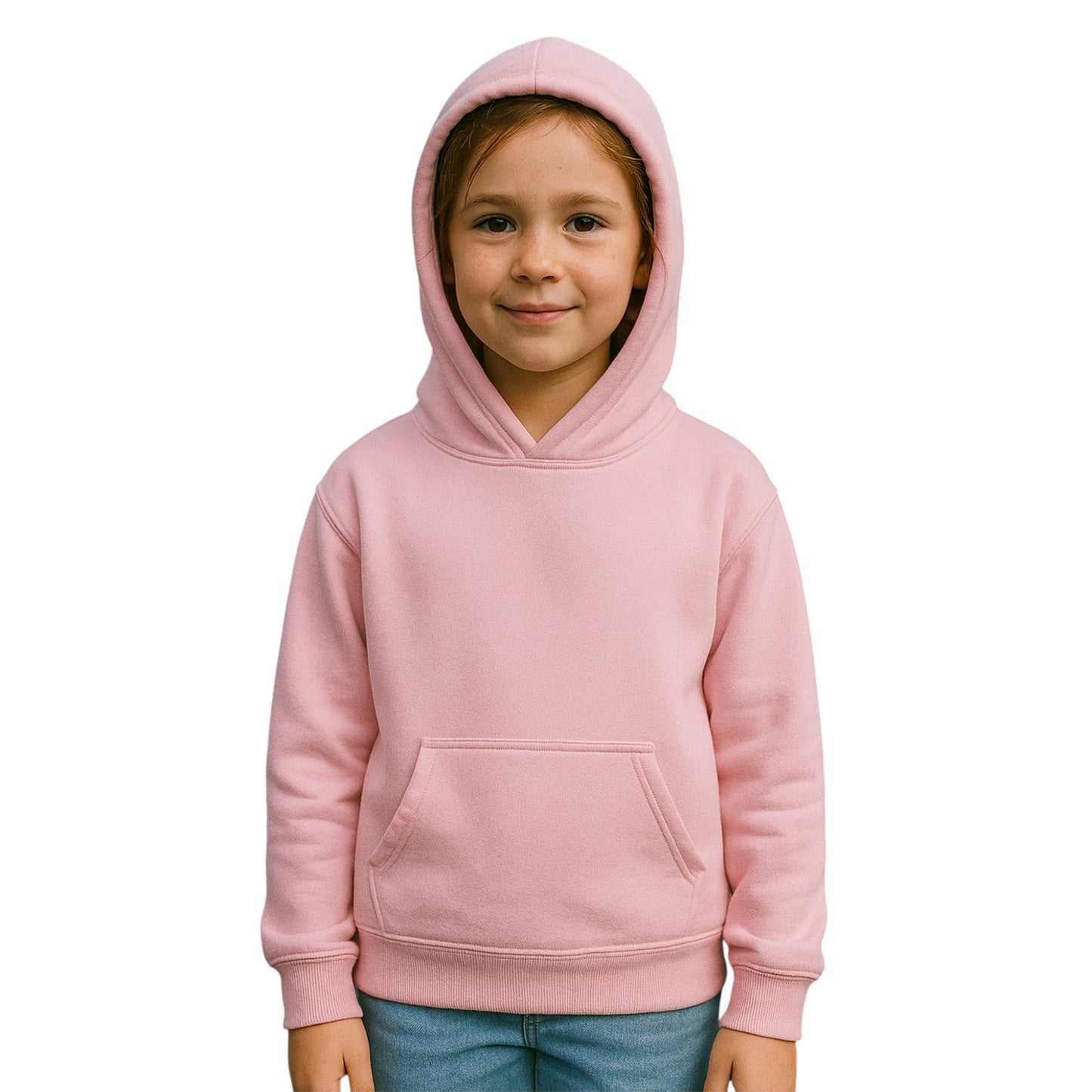 Kids Unisex Plain Hoodie – Soft Brushed Fleece | Urban Road