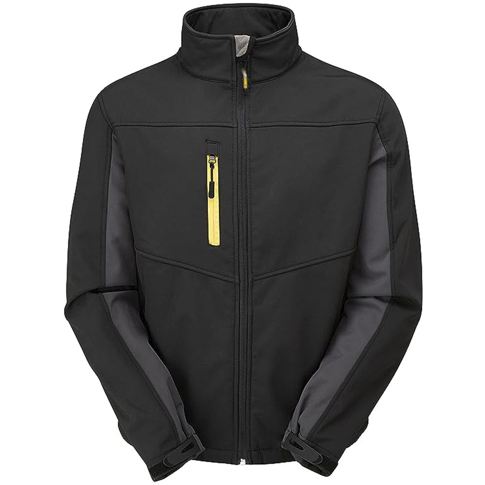 Mens Waterproof Two Tone SoftShell Workwear Jacket - WK009X