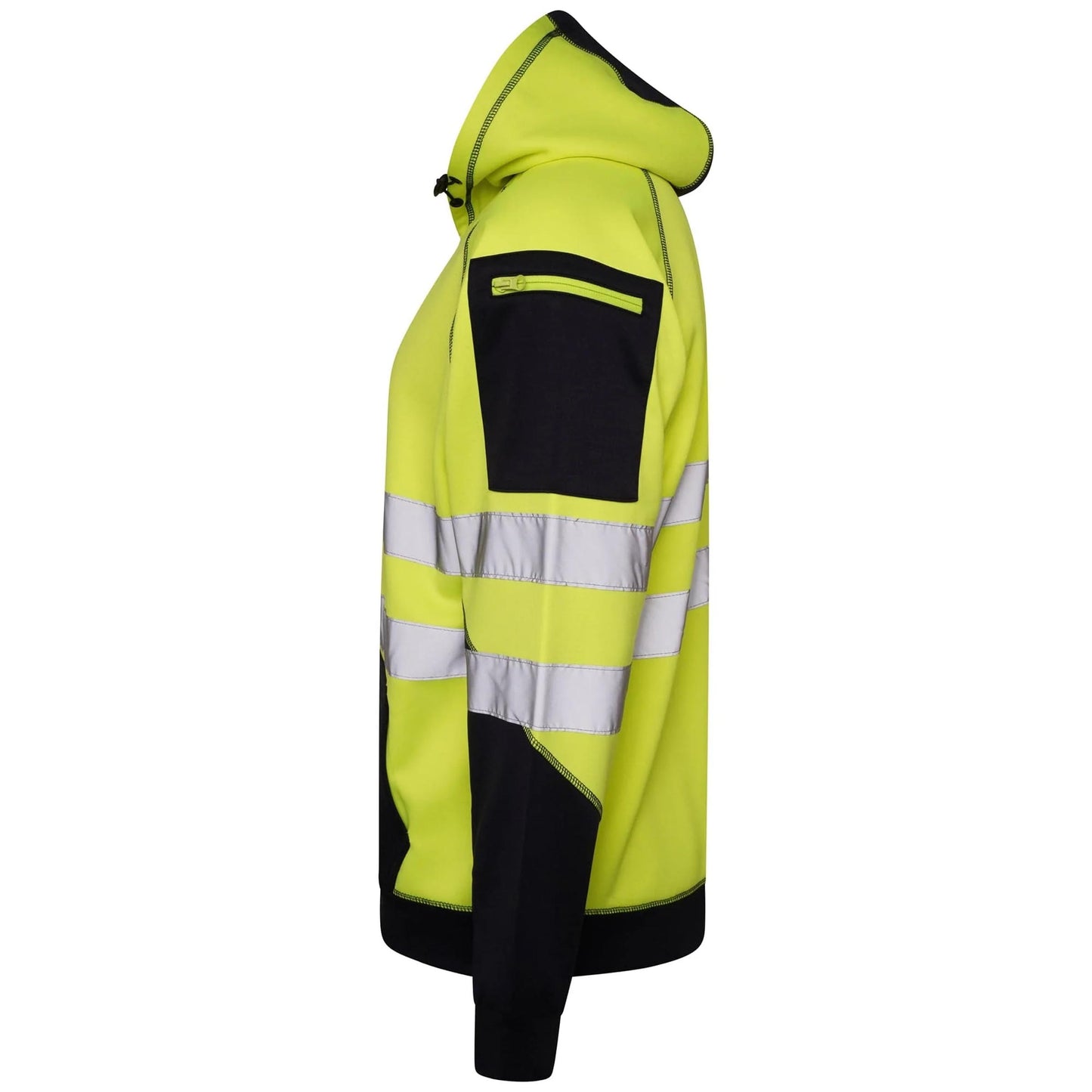 Mens AV034 Hi Vis Pullover Sweatshirt Hoodie
