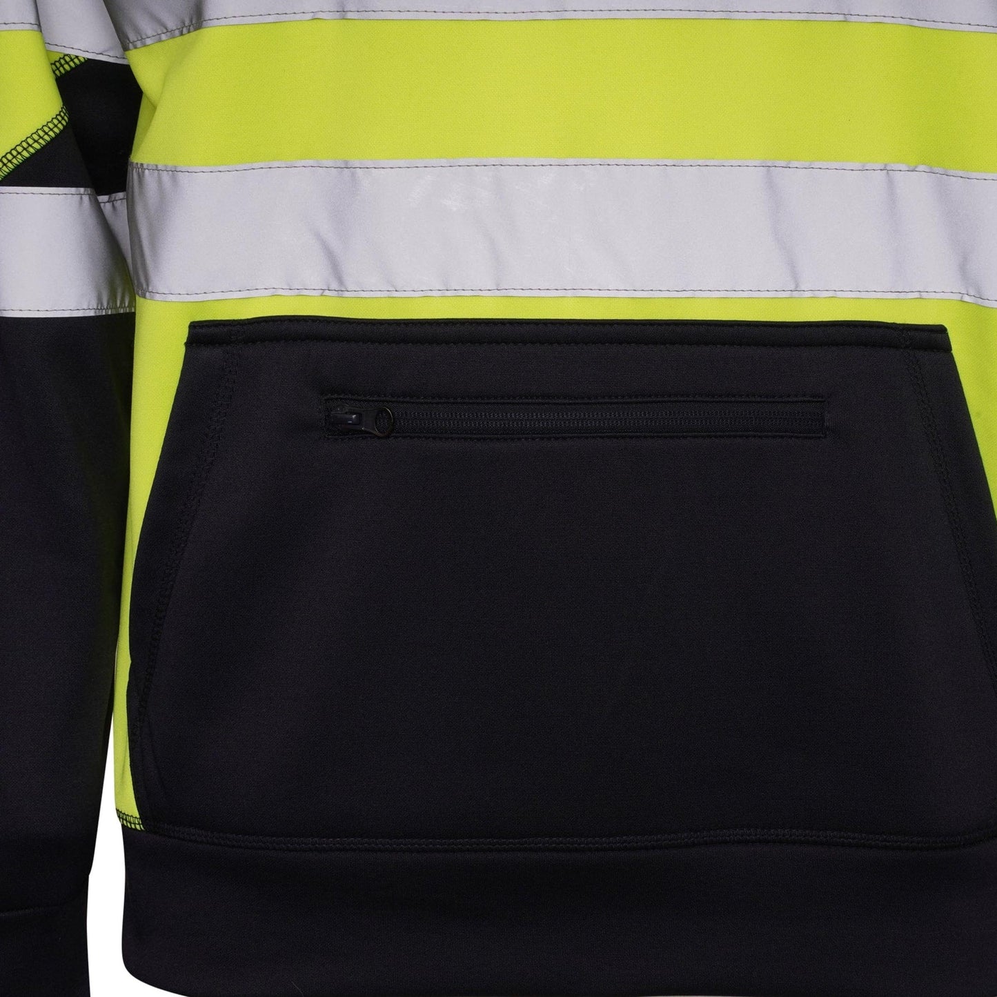 Mens AV034 Hi Vis Pullover Sweatshirt Hoodie