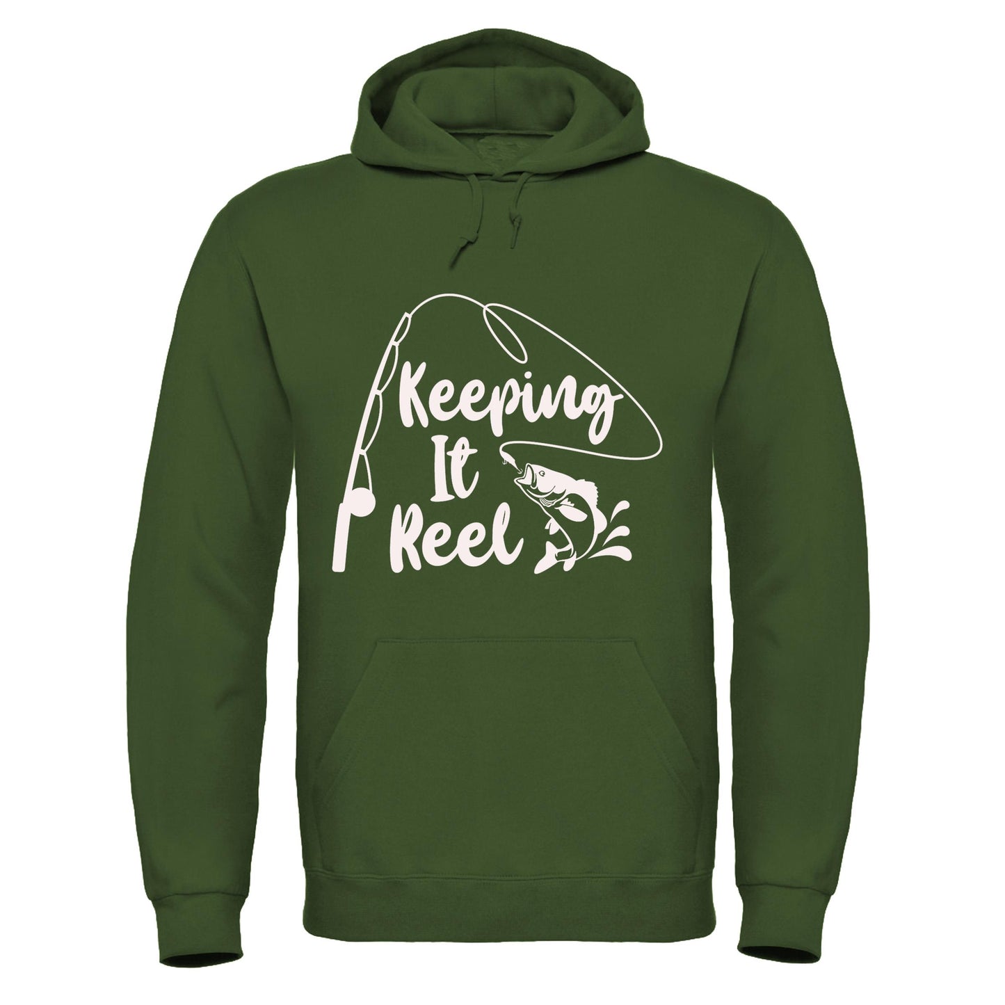Keeping It Reel Hoody Angling Hooded Top Clothing Gift Printed Sweatshirt Hoodie