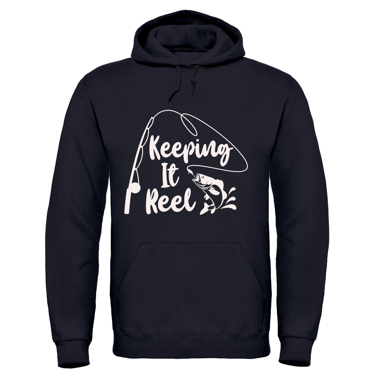 Keeping It Reel Hoody Angling Hooded Top Clothing Gift Printed Sweatshirt Hoodie