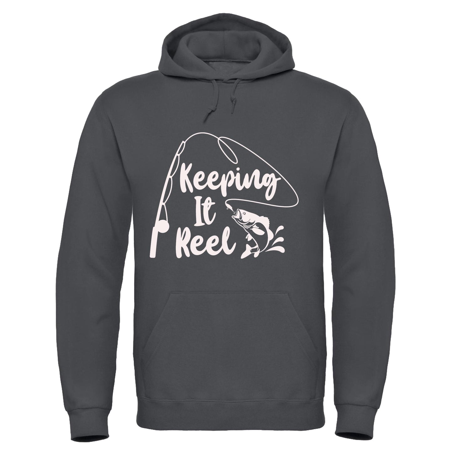 Keeping It Reel Hoody Angling Hooded Top Clothing Gift Printed Sweatshirt Hoodie