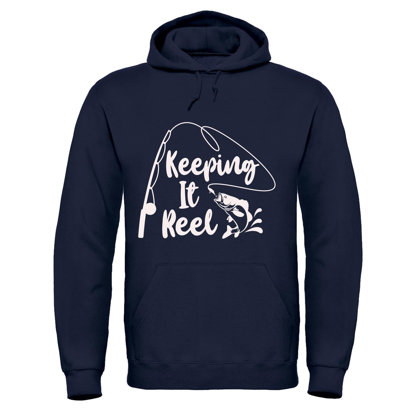 Keeping It Reel Hoody Angling Hooded Top Clothing Gift Printed Sweatshirt Hoodie