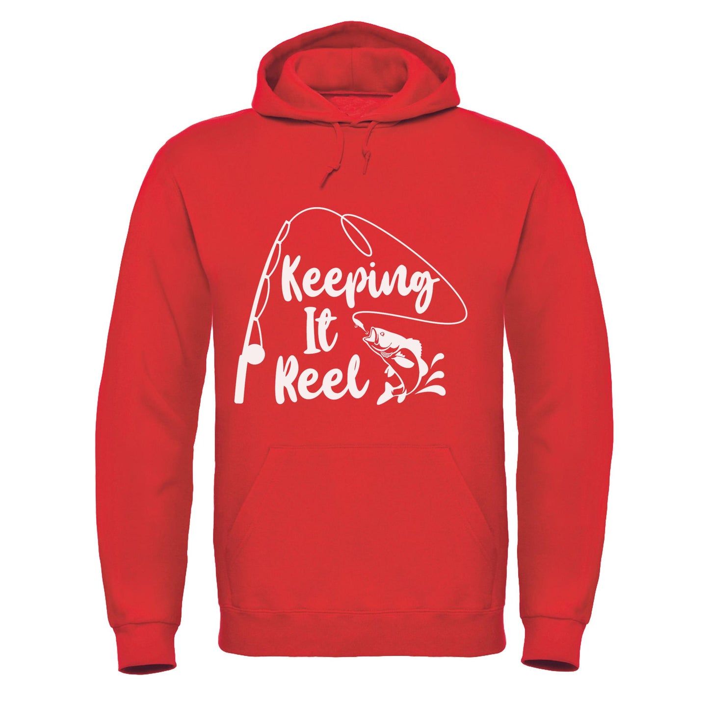Keeping It Reel Hoody Angling Hooded Top Clothing Gift Printed Sweatshirt Hoodie