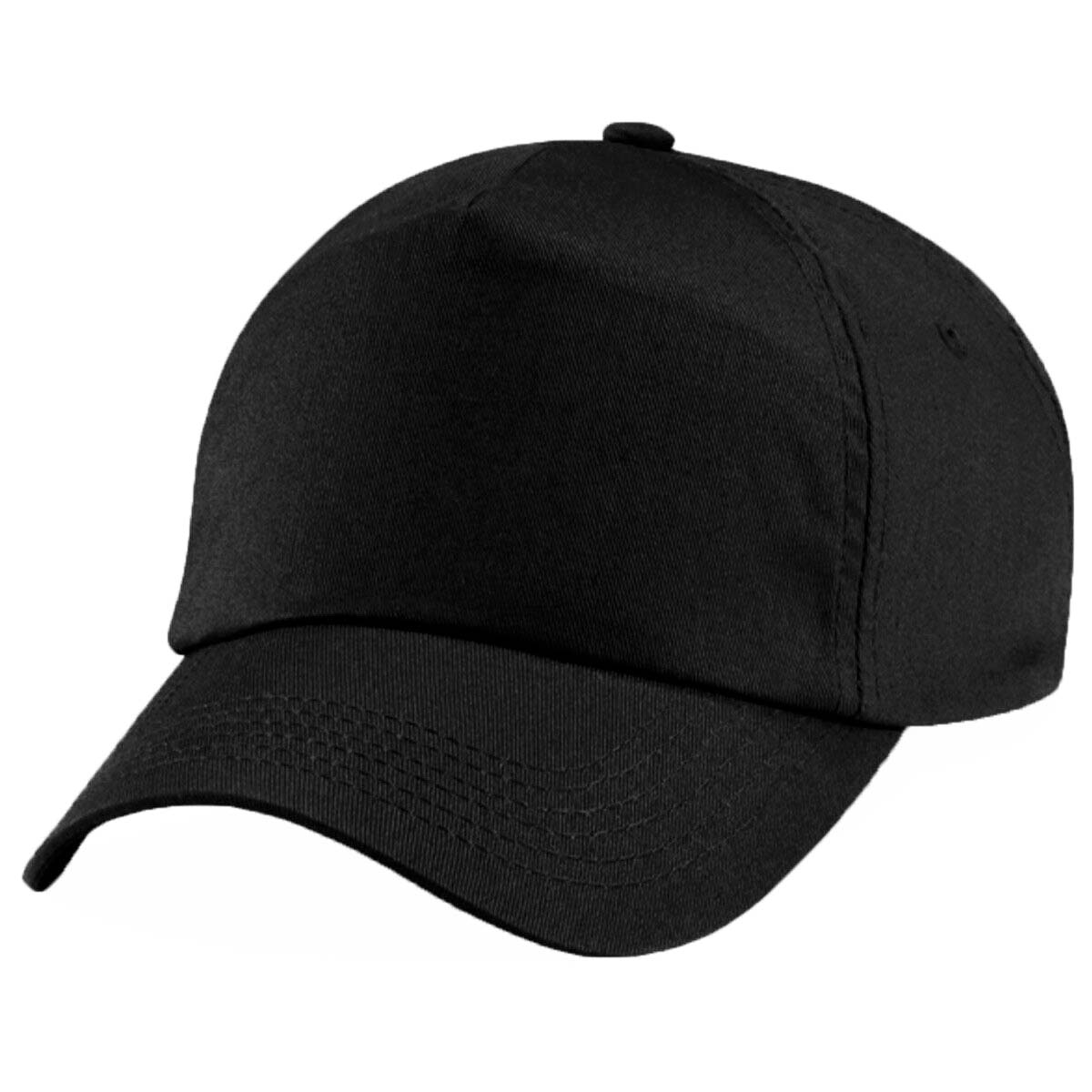 Adults Unisex Beechfield Original 5 Panel Adjustable Cotton Baseball Cap