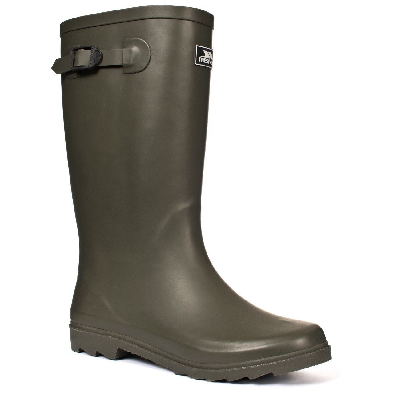Trespass Recon X Mens Wellington Waterproof Plain Moulded Welly Boot