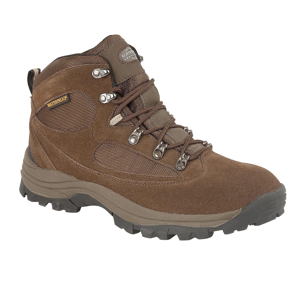 Mens Northwest Territory Kendall Waterproof Hiking Walking Boot | Leather & Mesh