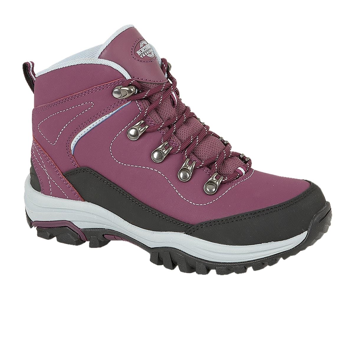 Ladies Northwest Territory Texas Leather Top Waterproof Hiking Walking Boots