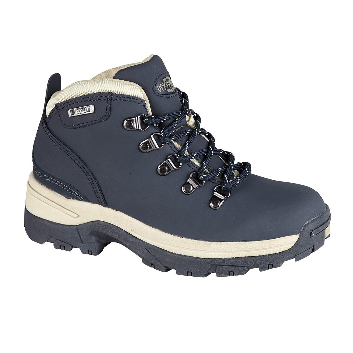 Ladies Northwest Territory Trek Nubuck Leather Waterproof Hiking Walking Boots
