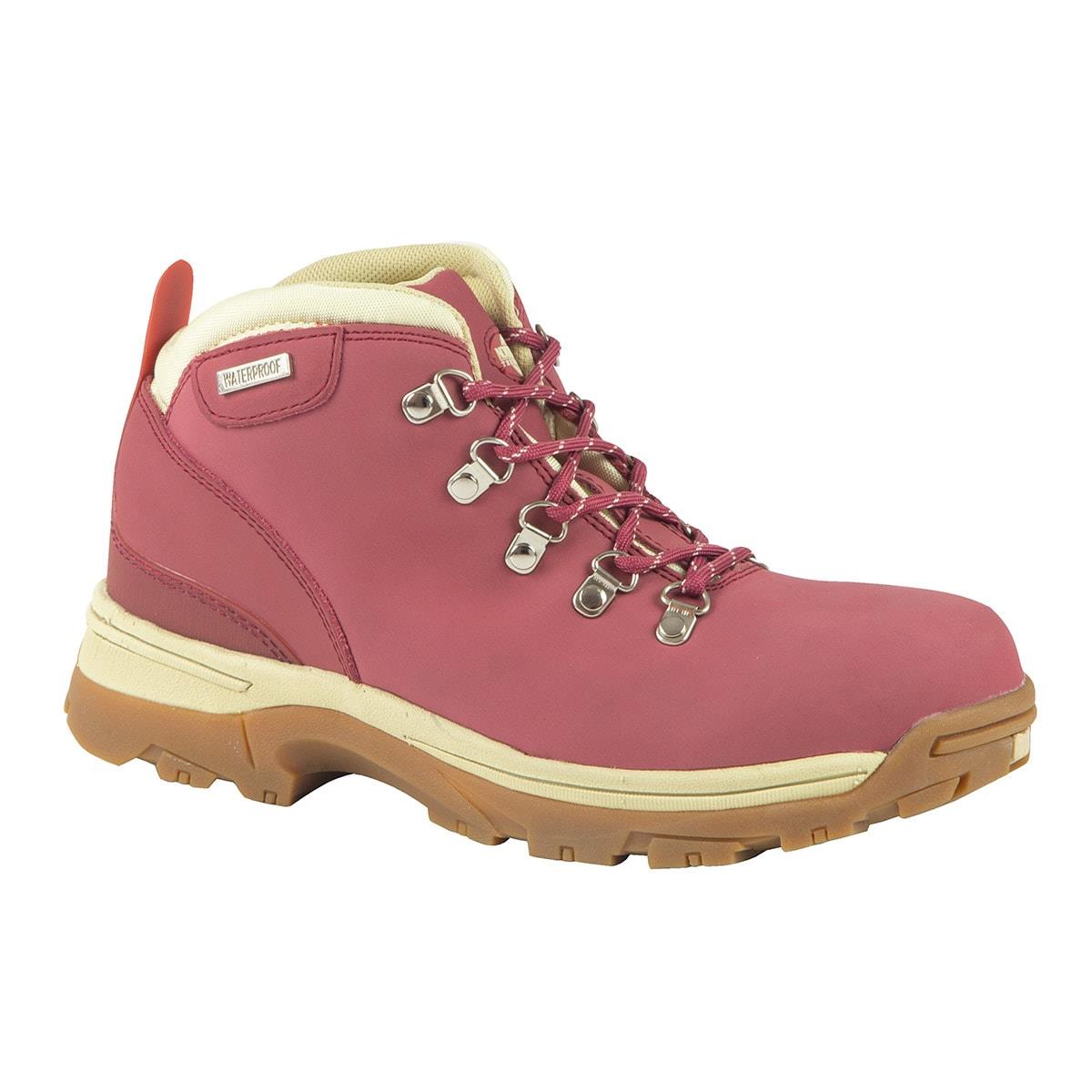 Ladies Northwest Territory Trek Nubuck Leather Waterproof Hiking Walking Boots