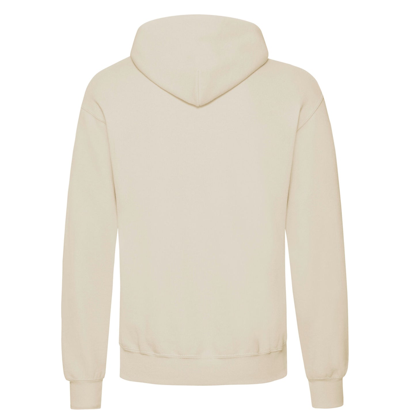 Adults Unisex Cotton Plain Pullover Hoodie