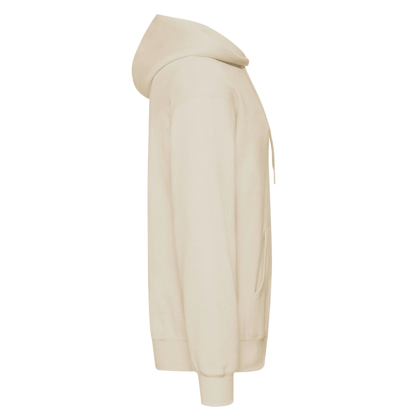 Adults Unisex Cotton Plain Pullover Hoodie