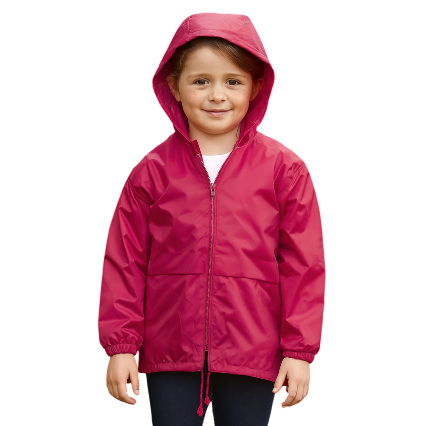 Unisex Kids Lightweight Kagool Rain Jacket