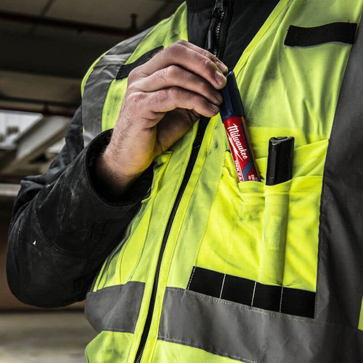 Unisex Multi-pocket Premium Hi Vis Vest