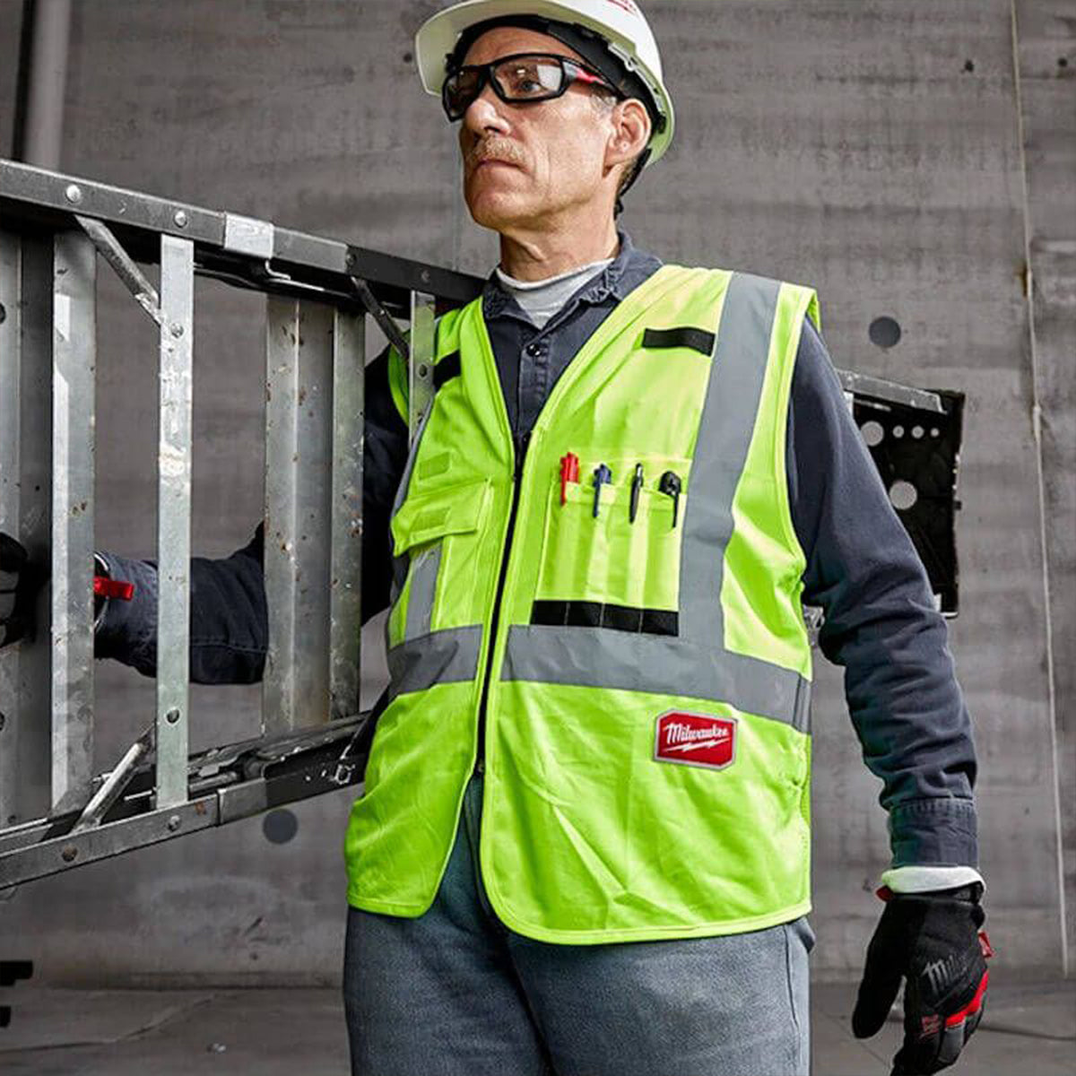 Unisex Multi-pocket Premium Hi Vis Vest