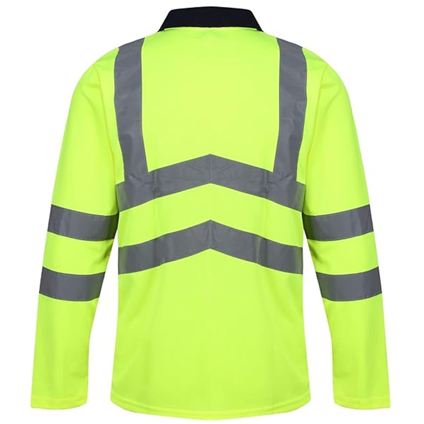 Mens Regatta Pro Hi Vis Long Sleeve Polo Shirt - TRS192