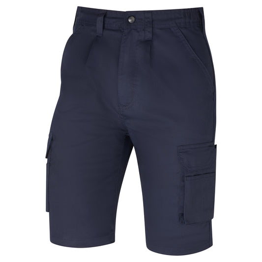 Mens Durable Hardwearing Cargo Multi Pocket Work Shorts