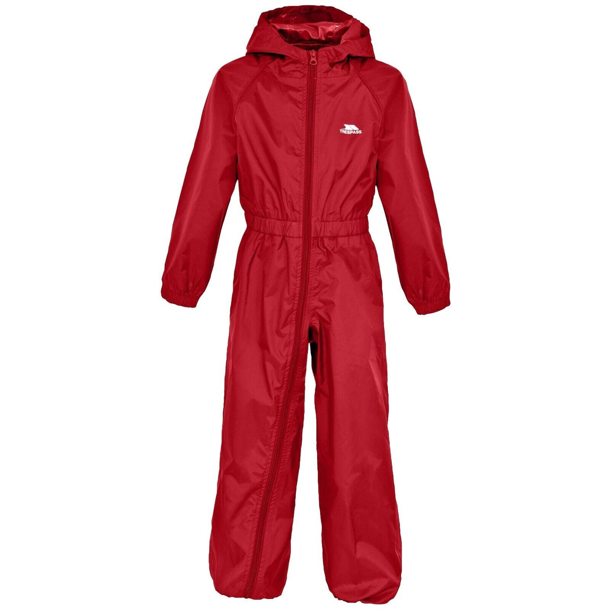 Trespass Button Boys / Girls Waterproof Rainsuit All In One Suit | Kids