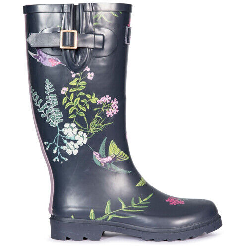 Trespass Elena Ladies Wellington Waterproof Floral Boots Womens Festival Wellies