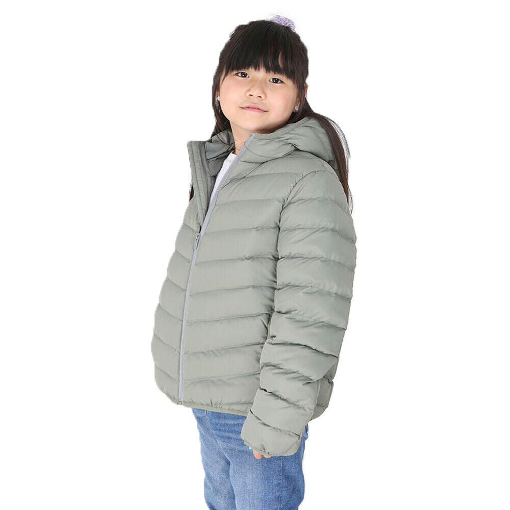 Girls Brave Soul GRANTPLAIN Padded Hooded Jacket with Gradient Effect Fade