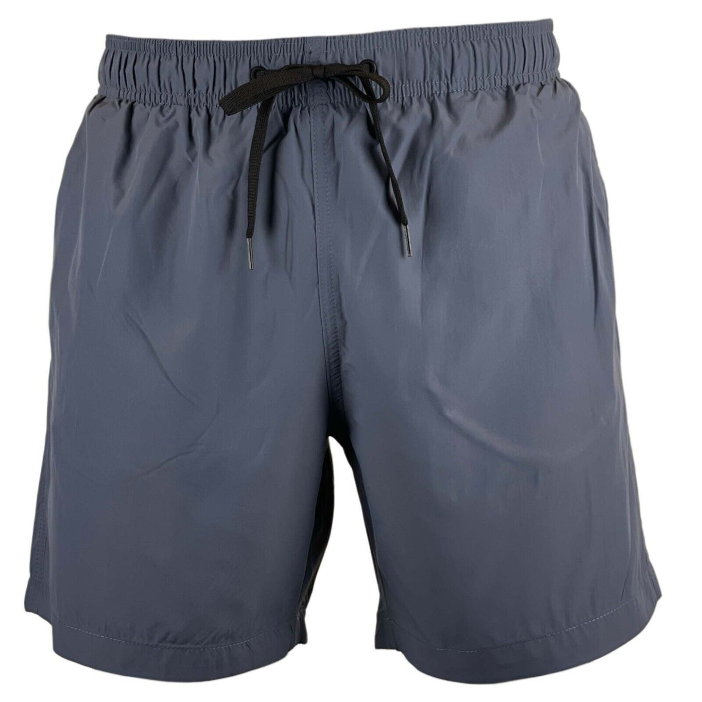 Mens Mid Swim Shorts Swimming Trunks with Pockets Mesh Lined Quick Dry