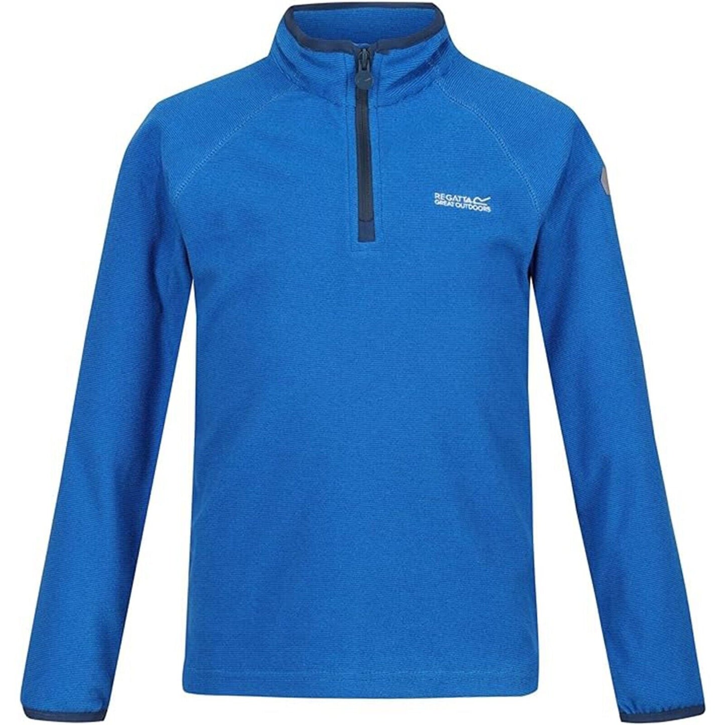 Kids Unisex Regatta Loco Lightweight Comfortable Half Zip Fleece Top