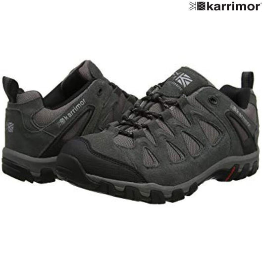 Karrimor Mens Supa V Low Rise Walking Trekking Hiking Shoes