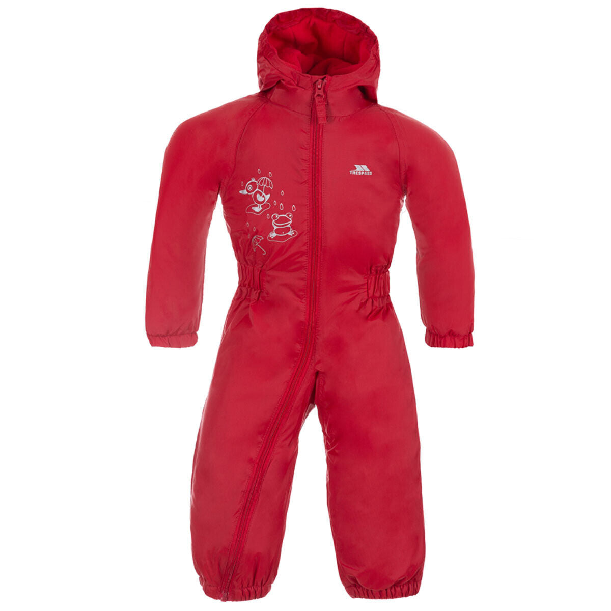 Babies Toddlers Trespass DripDrop Padded Waterproof All In One Snow / RainSuit