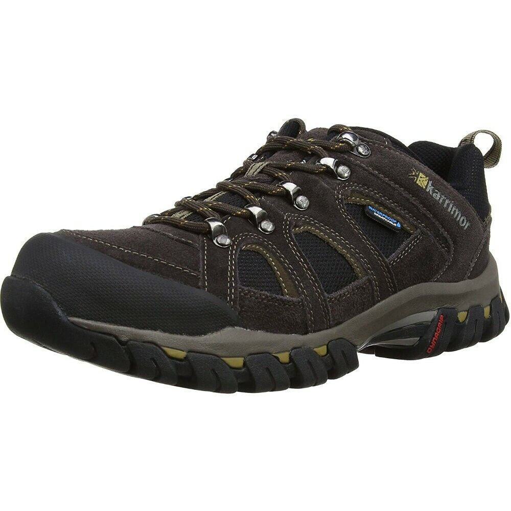 Karrimor Mens Bodmin IV Weathertite Low Rise Waterproof Walking Hiking Shoes