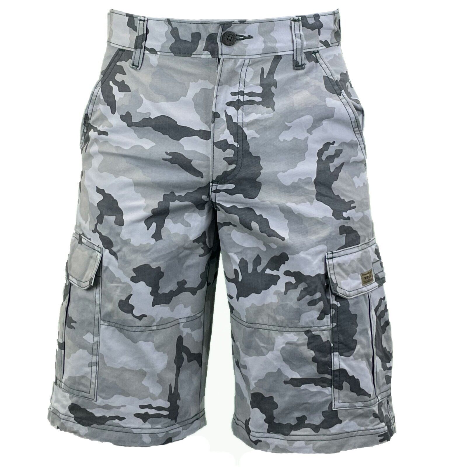 Mens Urban Camo Cargo Combat Multipocket Cotton Shorts