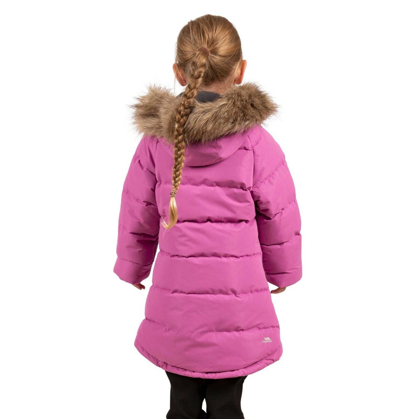 Girls Trespass UNIQUE Windproof Padded School Casual Coat Water Repellant Jacket