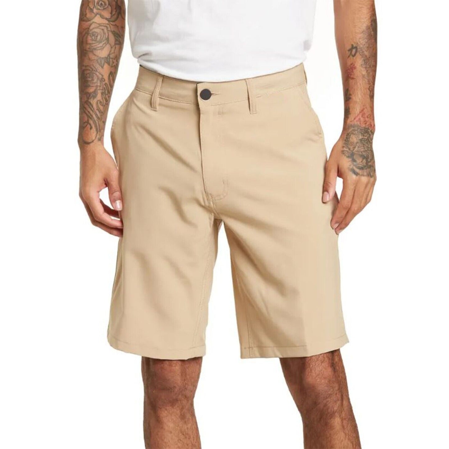 Mens 20" Quick Dry Hybrid Board Walk Shorts 4-Way Stretch