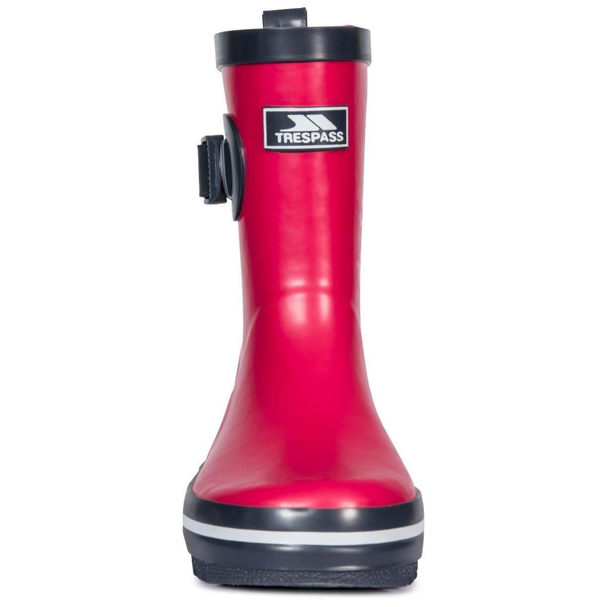 Unisex Kids Trespass Trumpet Wellies - Childrens Waterproof Wellington Boots