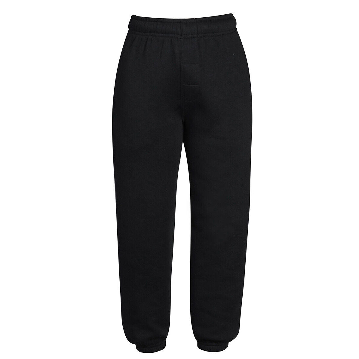 Kids Urban Road Heavy Blend Plain Jogging Bottoms Trousers for Boys & Girls