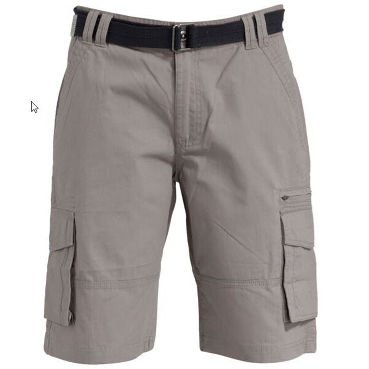 Mens Springbrook Multi-Pocket Belted Cargo Shorts