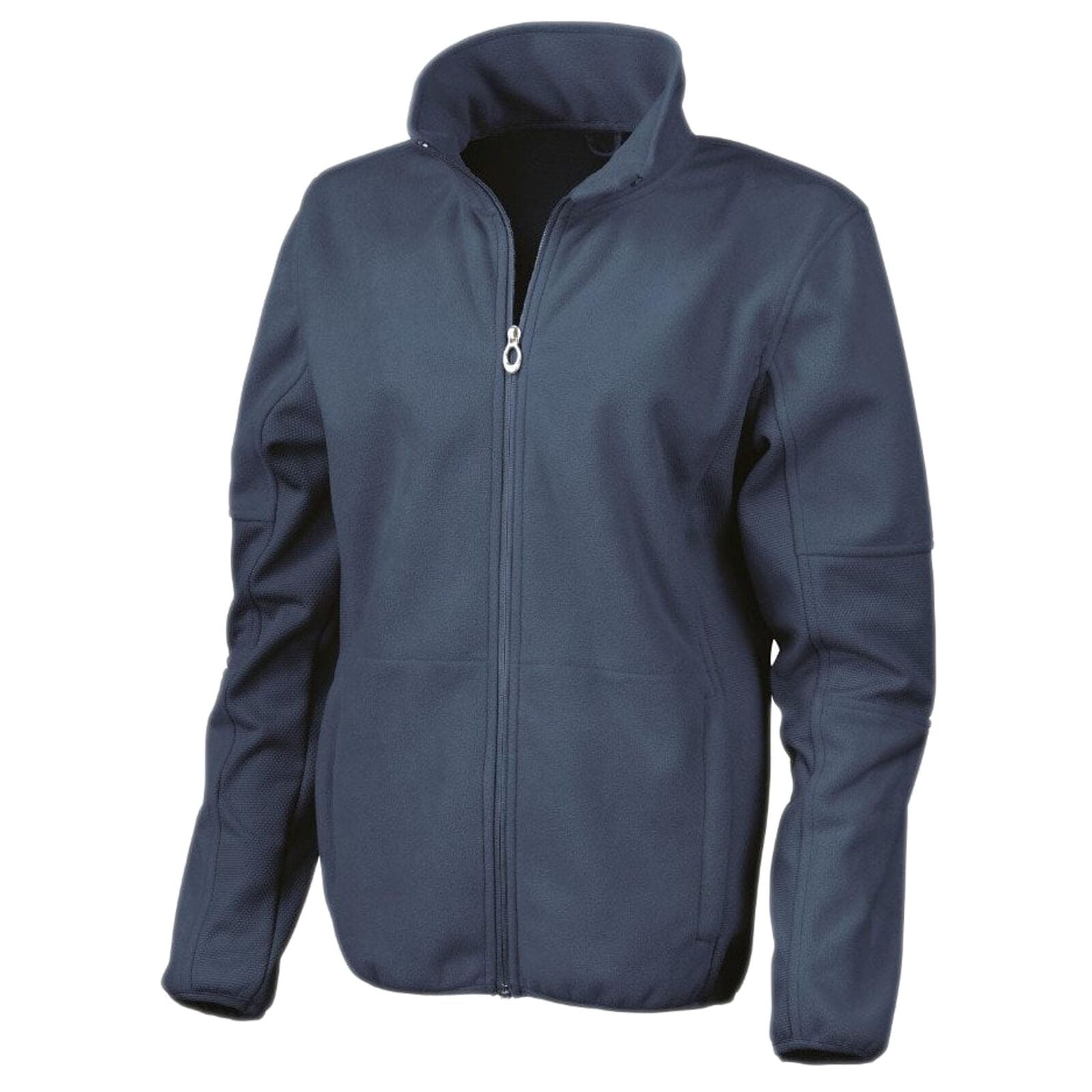 Ladies Osaka Combed Pile Fitted Waist High-Neck SoftShell Jacket