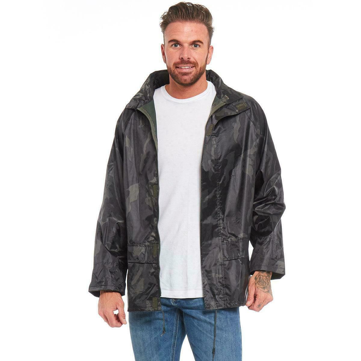 Arctic Storm 100% Waterproof Rain Jacket | Hooded Raincoat with Taped Seams