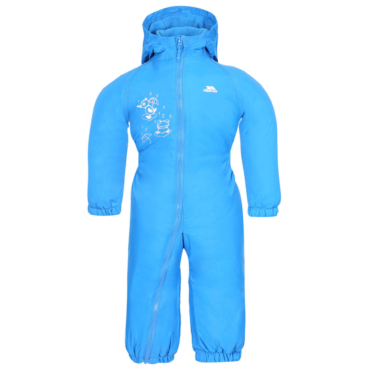 Babies Toddlers Trespass DripDrop Padded Waterproof All In One Snow / RainSuit