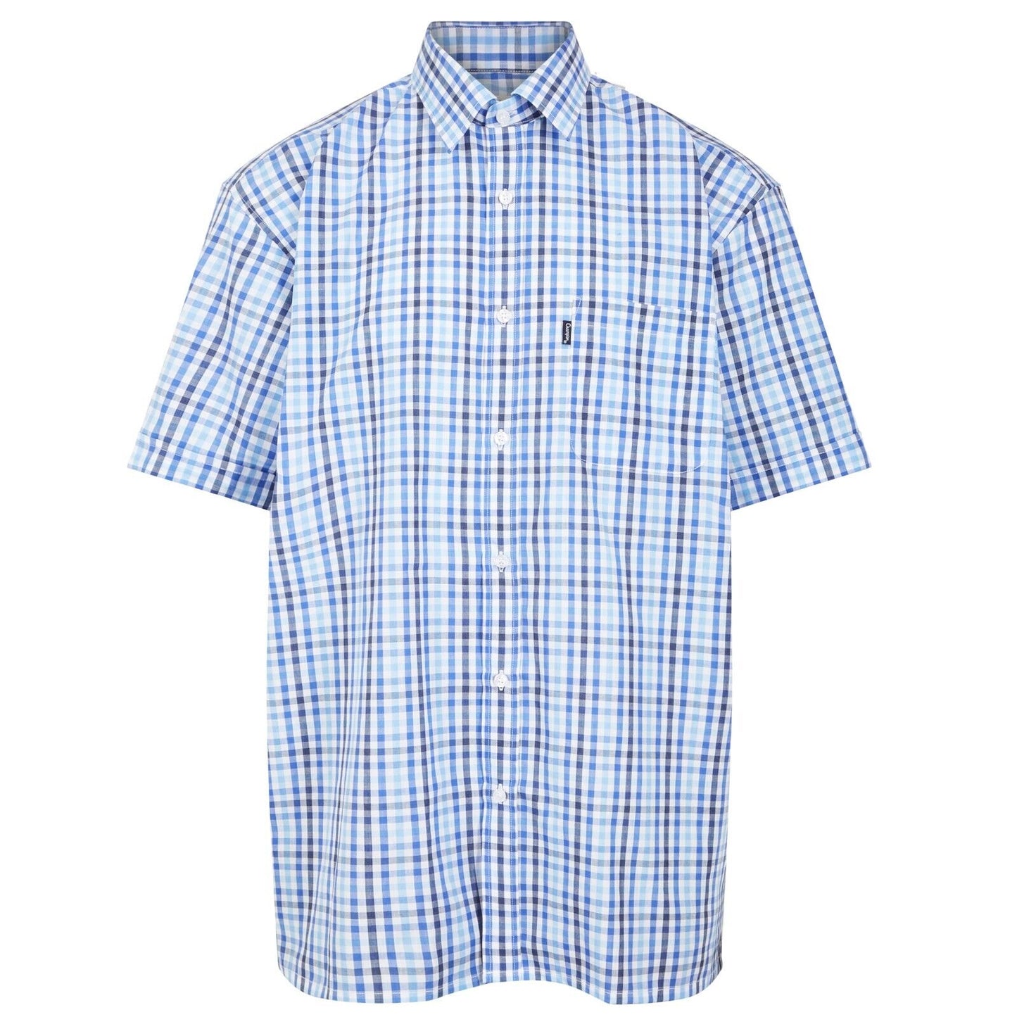 Mens Champion Short Sleeve Doncaster Shirt | Yarn Dyed Countrywear Check-shirt